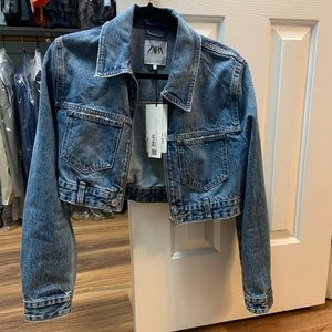 Zara cropped jacket
